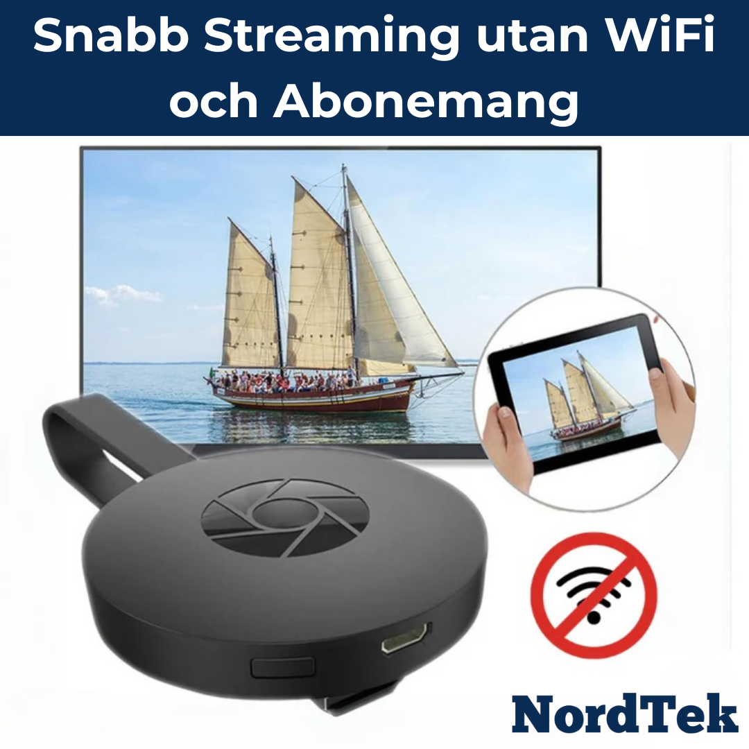 Smartstickan - Snabb casting utan Wifi